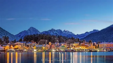 Winter Scenes, Towns, Mountains, Sitka Alaska, Natural Landmarks ...