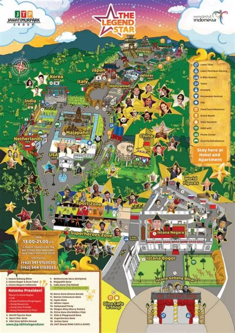 Peta Lengkap Indonesia: Peta Wisata Jatim Park Kota Batu