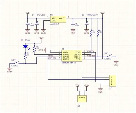 Esp-01 Schematic