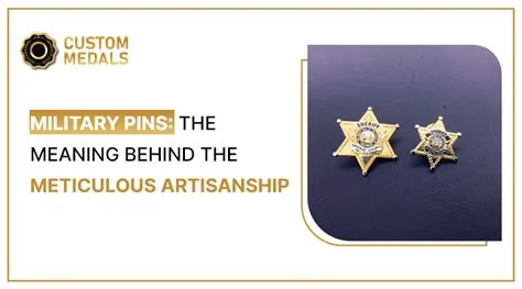 Military Lapel Pins: Symbolism Explained | Custom Medals
