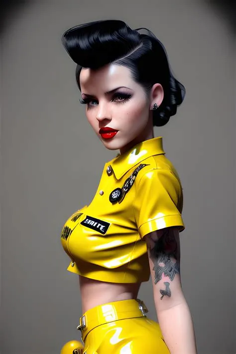 Rockabilly Pin Up Hot