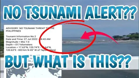 Strongest tsunami in the philippines Tsunami warnings for alaska