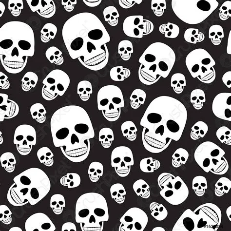 Skull Pattern Wallpaper
