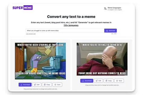 Turn text into memes. Generate Memes using AI | Supermeme.ai