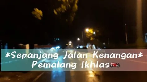 Jalan Pemalang Dimalam Hari Sehabis Hujan.... - YouTube