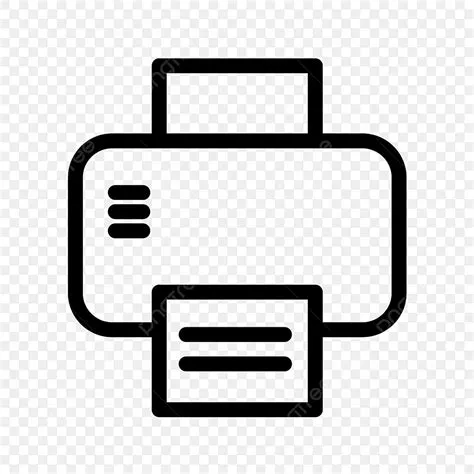 Printer Icon Clipart PNG Images, Printer Vector Icon, Printer Icons ...