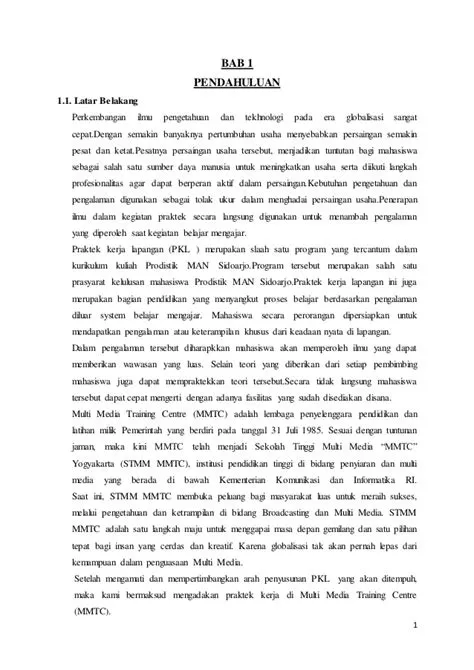 10+ Contoh Latar Belakang Makalah, Skripsi, Laporan Dll (Lengkap)