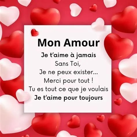 10 poèmes d'amour pour dire Je t'aime à l'amour de sa vie