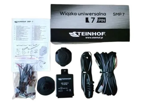 WIĄZKA UNIWERSALNA ELEKTRYCZNA Z MODUŁEM DO HAKA 7 PIN SMP-7 ...