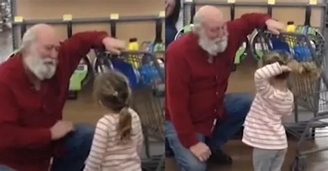 Little Girl Mistakes Man for Santa Claus, and What Happens Next Is the ...