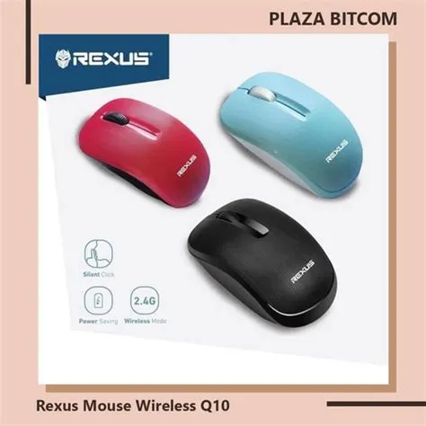 Jual MOUSE WIRELESS REXUS Q10 / Q20 / Q30 SILENT CLICK | BITCOM PLAZA ...