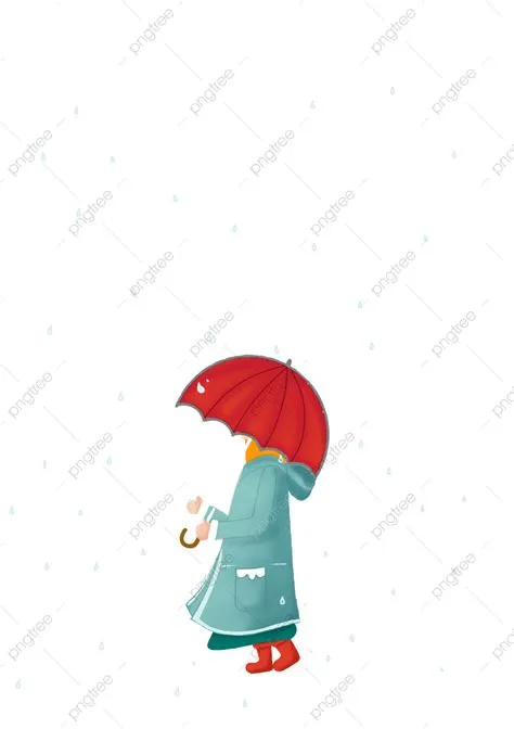 Gambar Anak Di Tengah Hujan, Chil, Hujan, Lluvia PNG Transparan Clipart ...