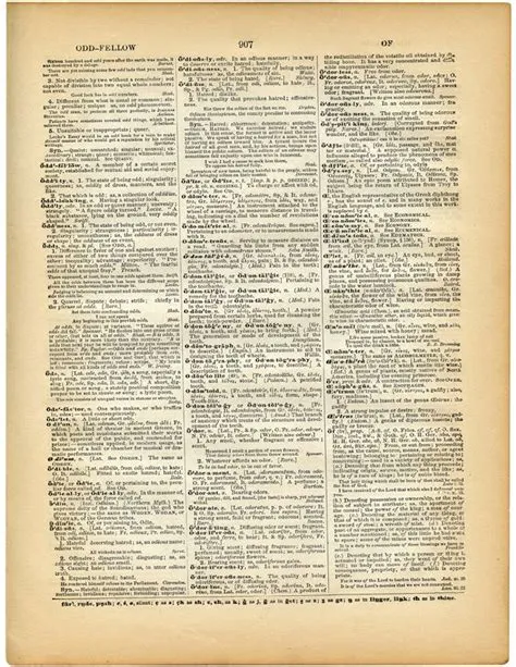 11 Vintage Dictionary Pages to Print! | Vintage dictionary, Dictionary ...