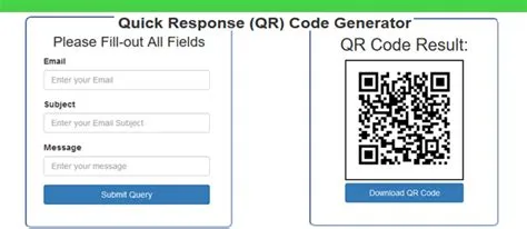 Download QR code Generator in php - source code and project