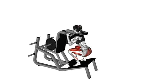 Lever Reverse Vertical Hack Squat - Exercise Guide & Tips