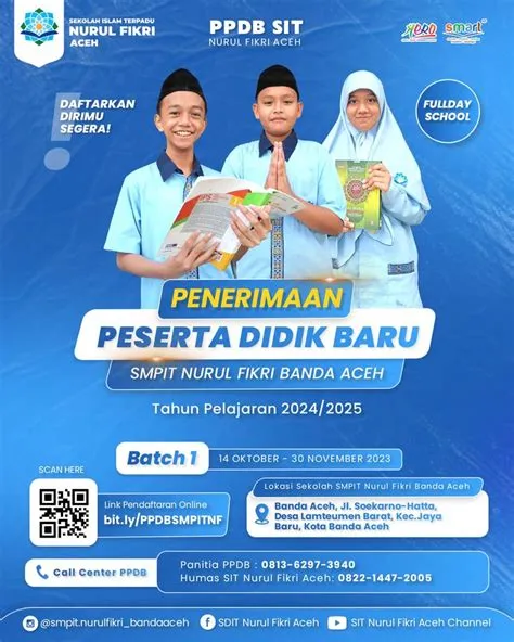 Poster PPDB 2024/2025 | Templat brosur, Ilustrasi bisnis, Desain brosur