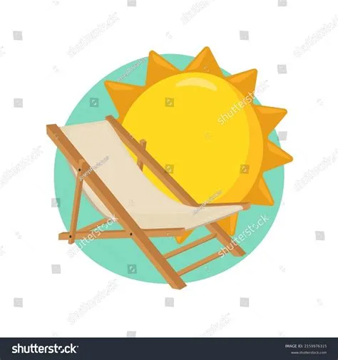 Summer Beach Sign Emoji Icon Illustration Stock Vector (Royalty Free ...