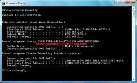 Ping Connection Command