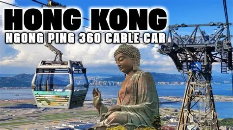 [4K] LANTAU ISLAND Tour with NGONG PING 360 Cable Car! Plus The Big ...
