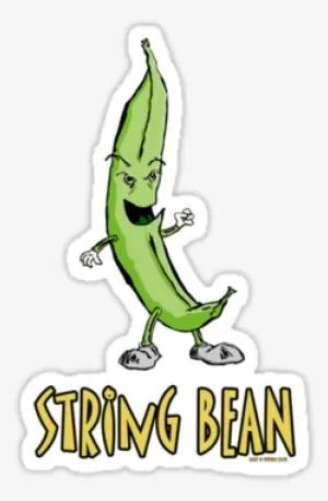 String Bean Cartoon Characters Clipart - Clip Art PNG Image ...