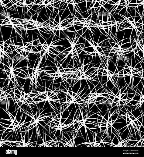 Random curvy lines tangled monochrome pattern - Random lines pattern ...