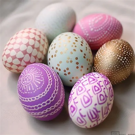 How To Paint Easter Eggs Easy And Pretty Background, High Resolution ...