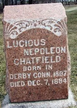 Lucious Nepoleon Chatfield (1807-1884): homenaje de Find a Grave
