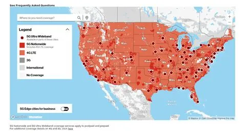 Cell phone coverage maps: who has the best network in America? | Top ...
