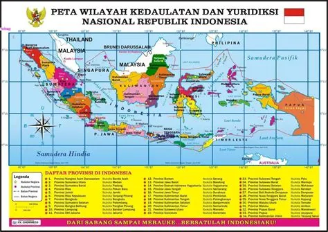 Peta Indonesia Lengkap Dengan Nama Provinsi Dengan 34 Nama Provinsi ...
