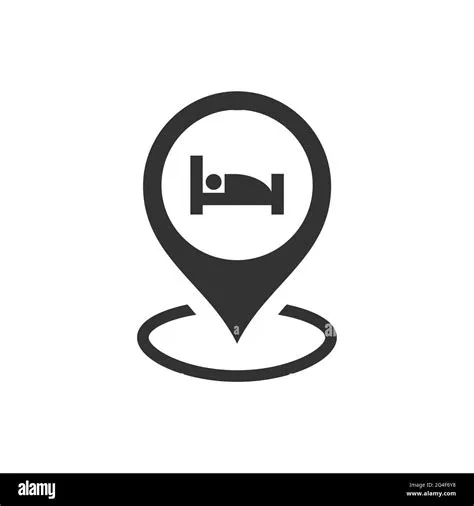 Location map icon Black and White Stock Photos & Images - Alamy