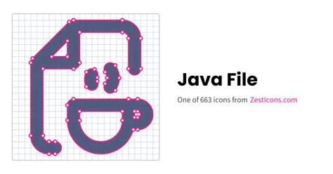 Java-file Icon | Zest Icons