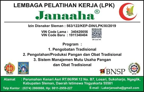 LPK Janaaha – Janaaha Yogyakarta