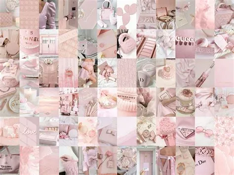 Light Pink Collage Wallpapers - Top Free Light Pink Collage Backgrounds ...