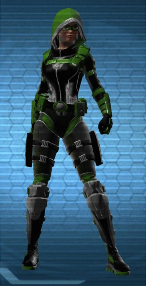 Here's my fem Green Arrow, Olivia Queen! what do you guys think? : r/DCUO