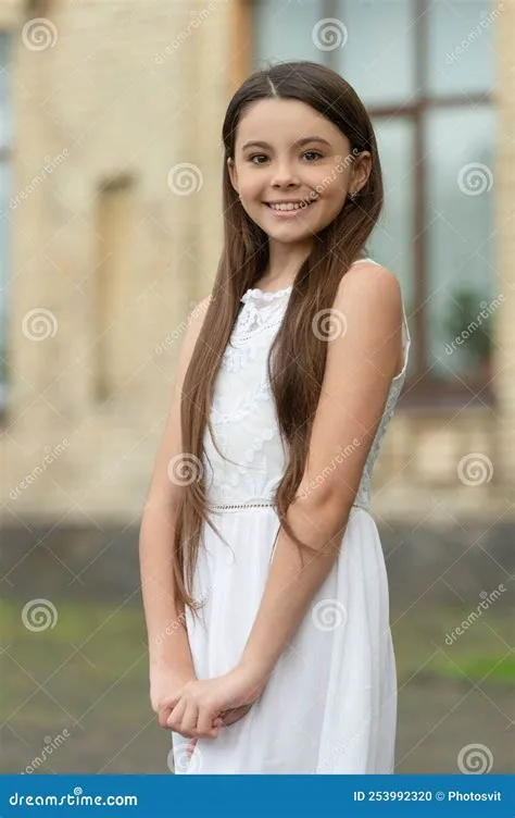 Pretty Teen Girl. Adorable Girl Fashion Model Stock Photo - Image of ...