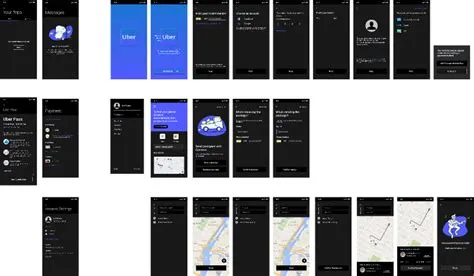 UBER APP DESIGN & PROTOTYPE | Figma