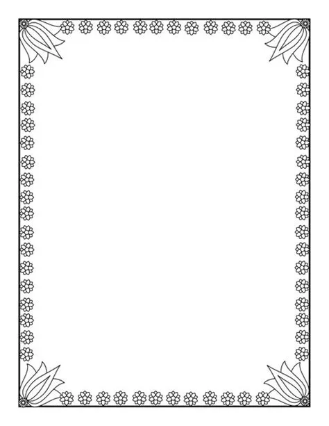 Premium Vector | Set of simple frames vector illustration page border ...