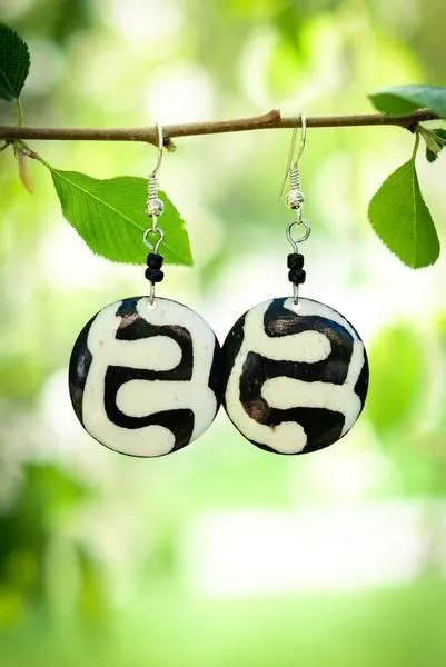 Njia Earrings | Fair trade fashion, Kibera, Earrings