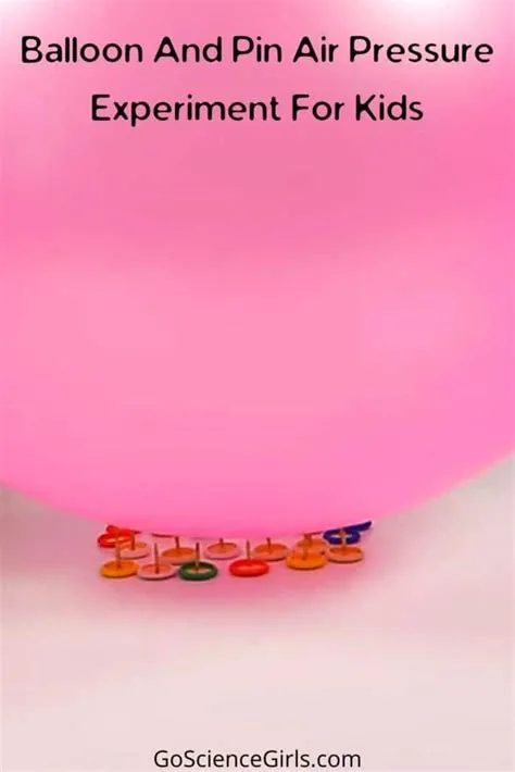 Balloon and Pin Experiment (Air Pressure Experiment for Kids)