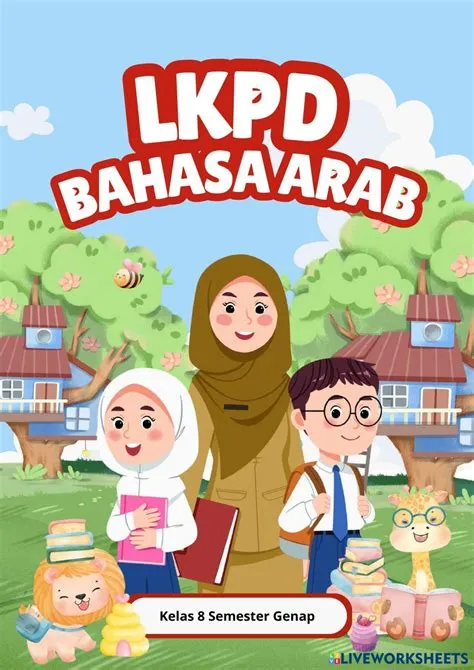 LKPD Bahasa Ara… | English Language Worksheets | 8126983