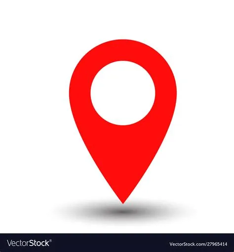 Map pins sign location icon Royalty Free Vector Image