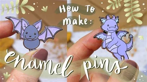 How To Make Enamel Pins | Full Process Start To Finish - YouTube