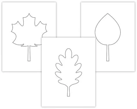 Large Fall Leaf Template Printable - Free Printable