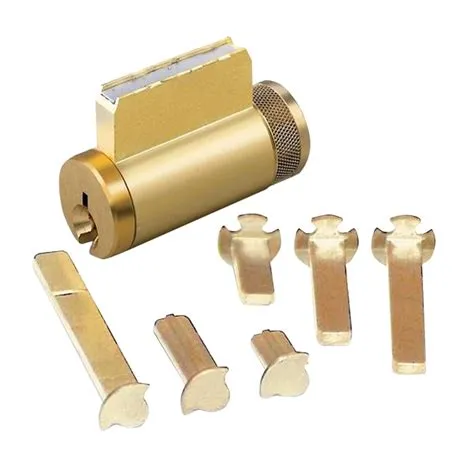 Kaba Ilco 15995WA-04-KD Combination Knob/Deadbolt Cylinder 5-Pin Weiser ...