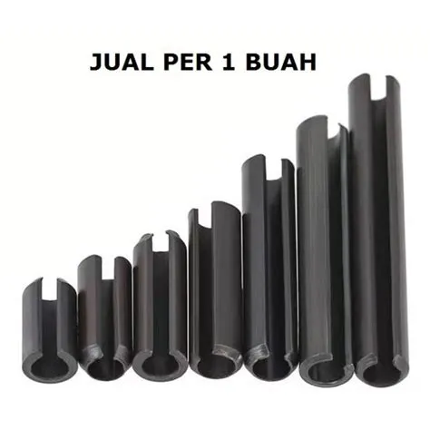 Jual Roll Pin 6 mm x 30 mm C Pin Belah Baja Hitam Dowel Pins Sellock ...