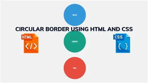 Create Circular Border Using HTML And CSS (Source Code)