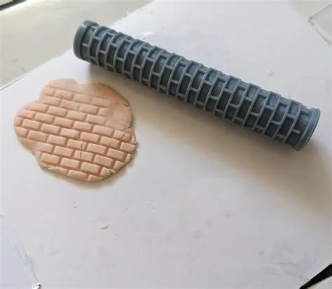 Texture Rolling Pin - Uniform Brick Pattern by Texture Rollers And More ...