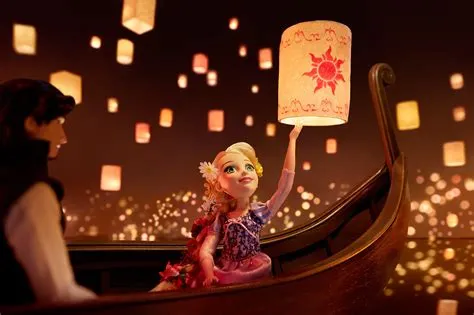 Disney Tangled Lanterns Wallpaper