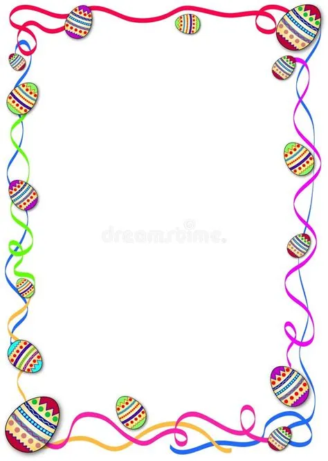 Easter Religious Border Stock Illustrations – 1,691 Easter Religious ...
