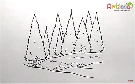 How To Draw A Forest: 10 Amazing and Easy Tutorials!